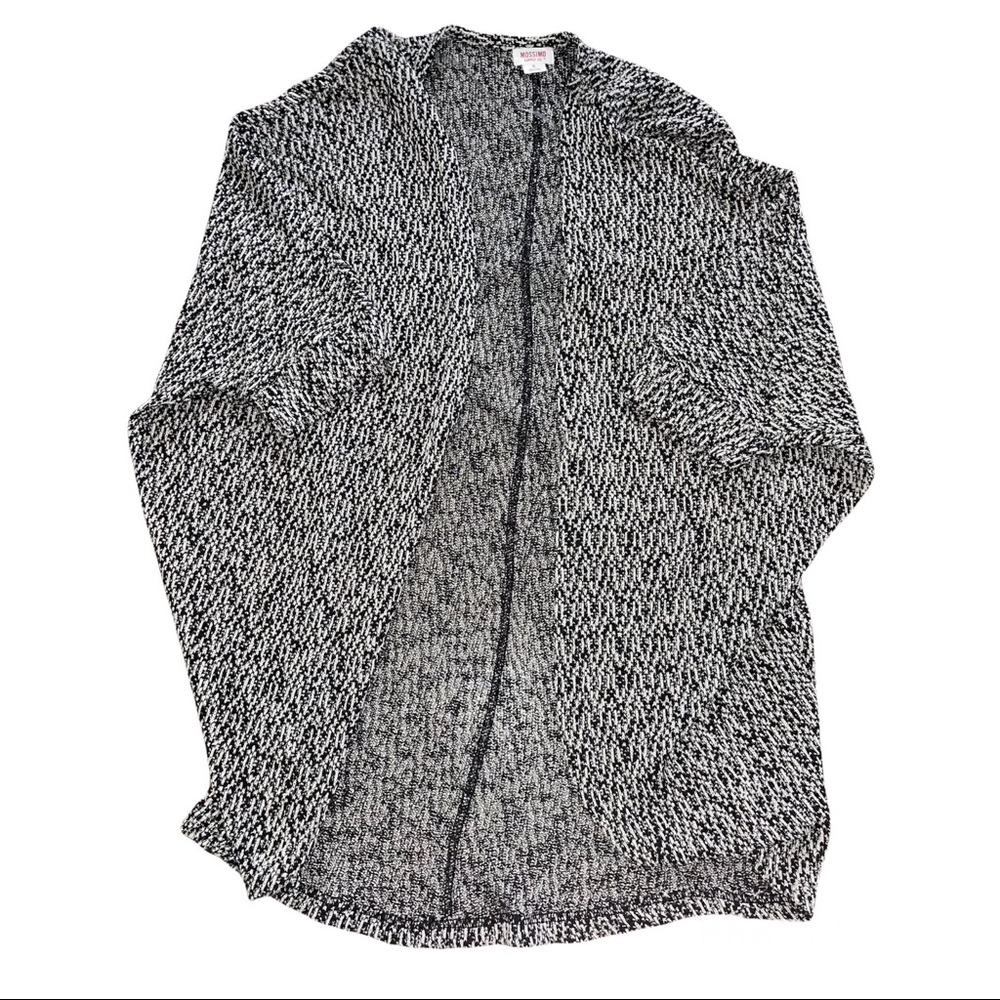 Mossimo short sleeve knit open front cardigan